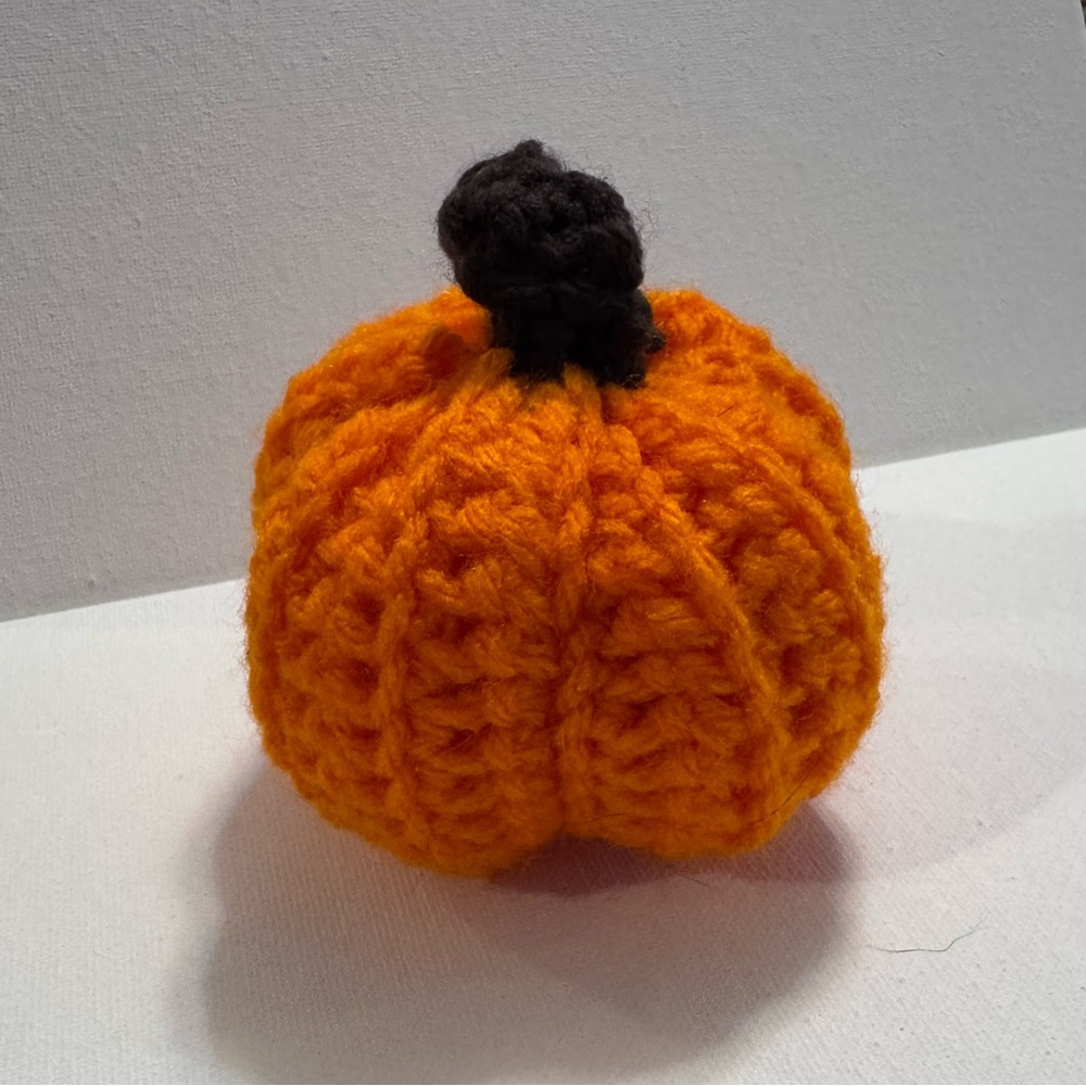 Handmade Orange Pumpkin Crochet